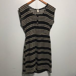 Two Toned Dress with Sewn in Slip
